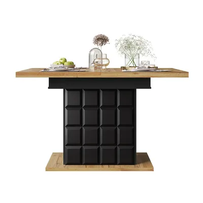 Produktbild von Esstisch Klappbarer Esszimmertisch Küchentisch für 4-6 Personen Küche und Wohnzimmer 110-140×80cm