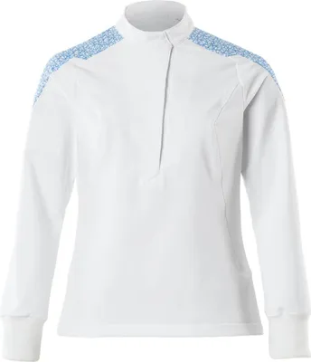 Produktbild von Mascot Schlupfkasack, Damen, ULTIMATE STRETCH Gr. XL, weiss/azurblau
