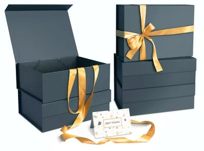 Productafbeelding van Set van 5 Cadeaudozen met Deksel