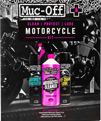 Zdjęcie produktu dla Muc-Off Clean, Protect and Lube Kit Kosmetyka motocyklowa