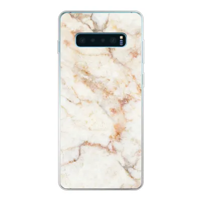 Produktbild von MuchoWow® Handyhülle Schutzhülle Hülle für Samsung Galaxy S10 Lite Marmor - Braun - Luxus Silikon Softcase Handy Hülle - Schutz