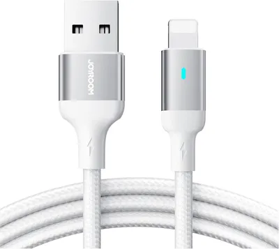 Zdjęcie produktu dla Kabel USB do szybkiego ładowania Apple iPhone 5 6 7 8 11 12 13 14 X Xs Xr MAX iPad iPod Kabel do ładowania Lightning - biały