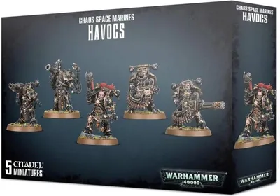 Zdjęcie produktu dla Warhammer 40.000 Chaos Space Marines Havocs
