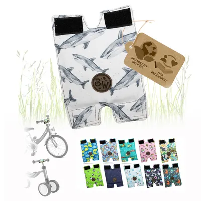 Produktbild von BambinIWelt Lenkerpolster, Lenkerschutz für Roller, Scooter, Fahrrad, Laufrad, Dreirad, für Puky Modelle, Modell 17 groß