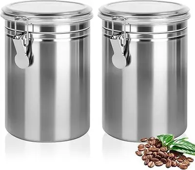 Luftdichte Kaffeedose mit Deckel, 1 Stück