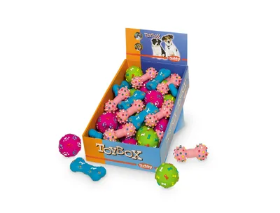 Produktbild von Nobby Latex Hundespielzeug Ball oder Knochen