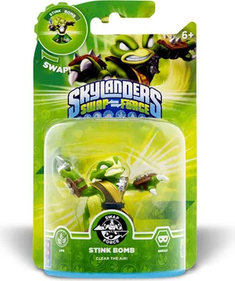 Produktbild von Skylanders Swap Force Charakter W6.0 Stink Bomb