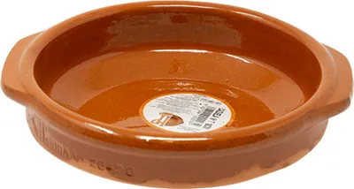 Produktbild von Große Tapa Tonschale Teller - 1 Stk. - Cazuela Ø 24Cm