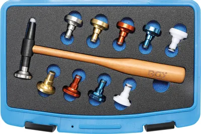 Zdjęcie produktu dla BGS technic Hammer Set with Interchangeable Heads, 1,02 kg