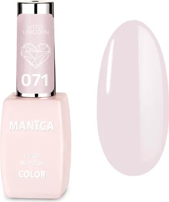 Image de Vernis à ongles hybride LED/UV Manica 10 ml – Petite licorne – 071