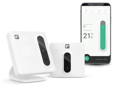 WLAN-Thermostat für Heizung, Touch, App & Sprachsteuerung