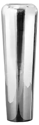 Produktbild von TUTZI Vase - H.70cm x D.22cm - Eisen/vernickelt - silberfarben