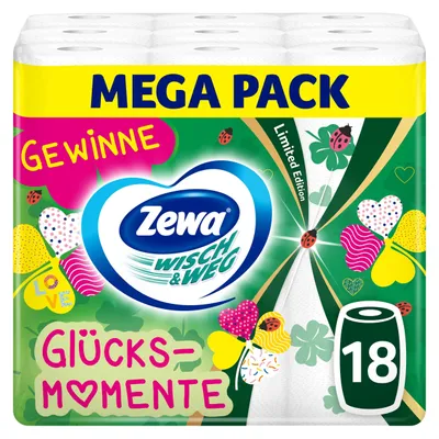 Obrázok produktu pre Zewa, veľké balenie kuchynských utierok, 18 rolí