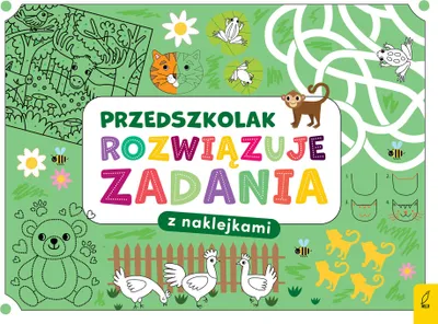Obrázok produktu pre Przedszkolak Rozwiązuje Zadania. Zeszyt Zielony