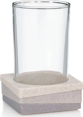 Produktbild von Kela Becher Valura Poly braun 7,5x7,5x11cm, 22801