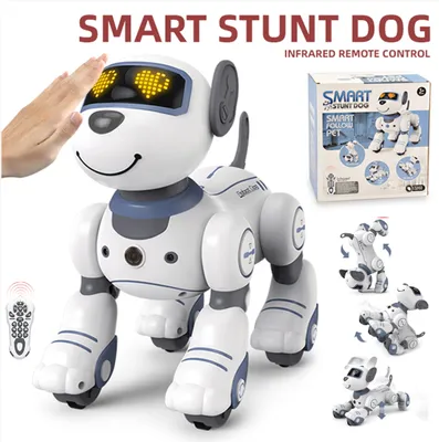 Produktbild von Intelligenter Stunt-Roboter,Neue cool Roboterhund-Begleitenspielzeug,programmierbarer Roboter-Welpe, intelligenter interaktiver Spielzeug für Kinder von 3 bis 8 Jahren