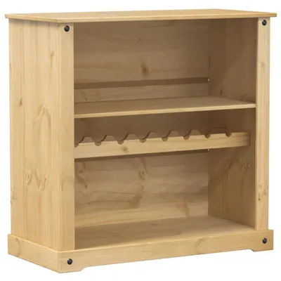 Produktbild von vidaXL Weinschrank Corona 107,5x51x105,5 cm Massivholz Kiefer