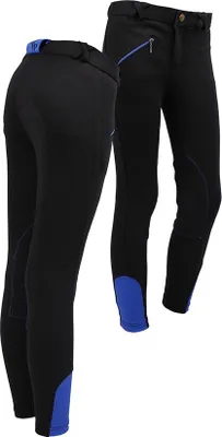 Produktbild von QHP Reithose Junior Schwarz, QHP17_Gr.:152