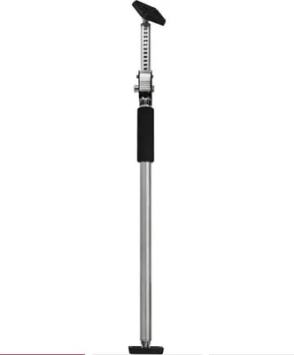 A single adjustable support pole against a white background.
