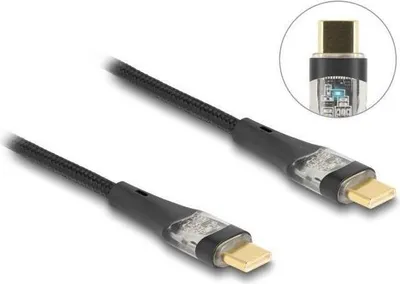 Productafbeelding van Delock USB-kabel - 24-polige USB-C (man) naar 24-polige USB-C (man)