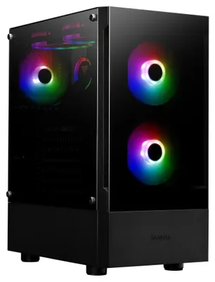 Productafbeelding van Gamdias Talos E3 gaming miditoren, zwart, retail