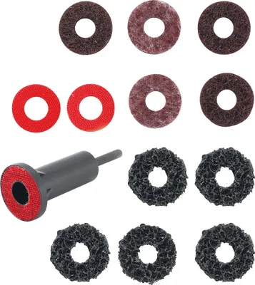 Image de BGS Jeu de meuleuses de moyeu de roue pour boulons filetés et boulons d'écrou de roue 14 pièces