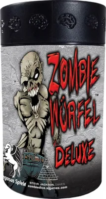 Produktbild von Pegasus Spiele 51832G - Zombie Würfel Deluxe, Brettspiele