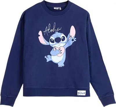 Produktbild von Sweatshirt Disney Lilo & Stitch Aloha Dunkelblau L