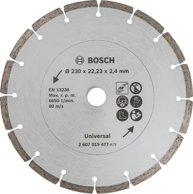 Produktbild von Diamanttrennscheibe für Baumaterial, Durchmesser: 230 mm