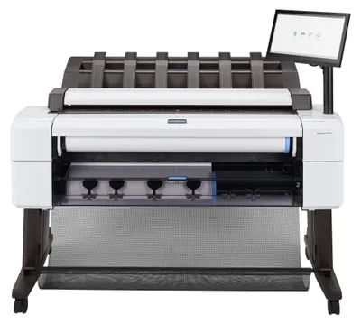 Produktbild von HP DESIGNJET T2600DR PS MFP - 36IN, 2400 x 1200 DPI, PostScript 3, PDF 1.7, HP-GL/2, TIFF, JPEG, HP-RTL, CALS G4, Cyan, Foto schwarz, Mattschwarz, Magenta, Gelb, Grau, 2400 x 1200 DPI, 25 - 400%, 600 x 600 DPI