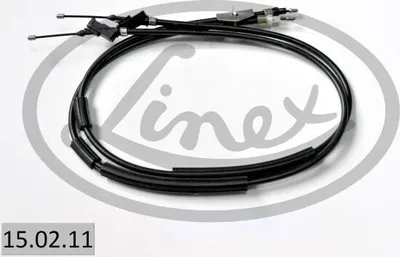 Produktbild von LINEX Handbremsseil 15.02.11 Hinten für FORD Focus II Schrägheck (DA, HCP, DP) 1490/1388/1440/1340mm