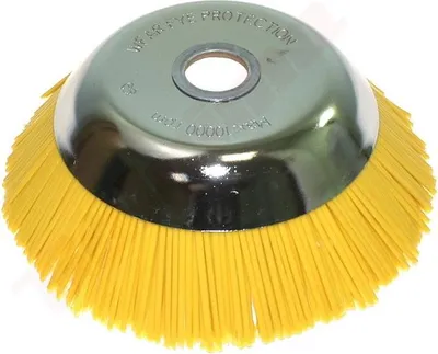 Immagine prodotto di Spazzola in nylon, PVC, 200 mm, base da 25,4 mm
