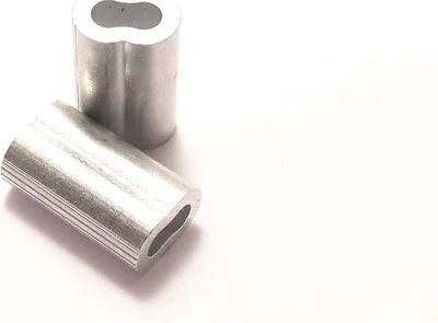 Produktbild von Alu-Presseklemme für Drahtseil Ø 4,0 mm (20 Stk.)