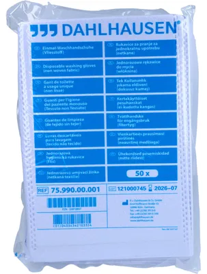 Obrázek produktu pro Prací rukavice z huňatého rouna 14,5x22cm, 50 ks HAS