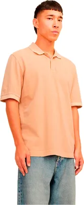 Produktbild von Jack & Jones Bluwilliam Wash Kurzarm-poloshirt Beige S Mann Beige S