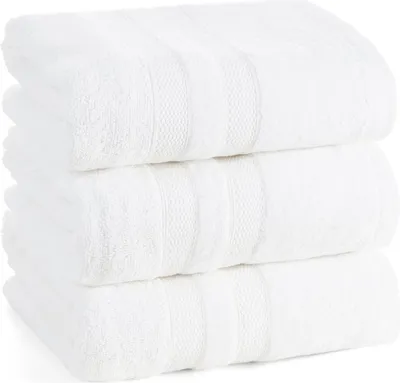 Zdjęcie produktu dla Eurofirany 470024, 50 x 90 cm, Bawełna, Biały, 1 szt.