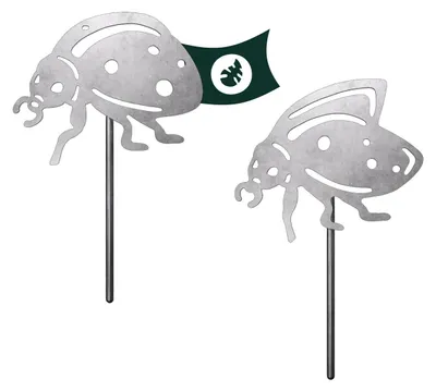 Produktbild von Gartenstecker in Rost & Silber Rost Deko für Garten, Balkon & Terrasse