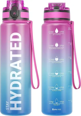 Image de Sahara Sailor Gourde Sport 750ml BPA-free Tritan anti-fuite Gourde Yoga