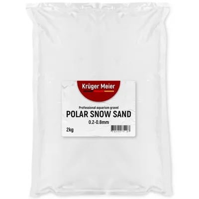 Obrázek produktu pro Kruger Meier Polar Snow Sand 0,2-0,8 mm - Písek do akvária