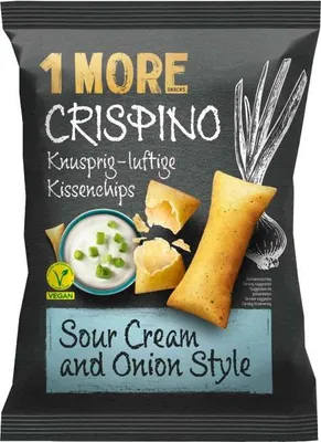 Produktbild von 1 More Crispino Sour Cream and Onion Style 100g