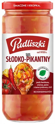 Obrázek produktu pro Pudliszki Sos słodko-pikantny 480 g