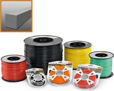 Obrázek produktu pro STIHL žací struna / křovinořezová struna SQUARE 2,4 mm 253m 00009302612