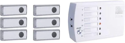 Image de m-e modern-electronics FRS-106.1 Sonnette sans fil Système d'appel sans fil (FRS-106.1)