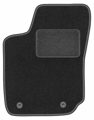 Obrázok produktu pre Velúrový koberec vodiča pre: Opel Corsa B 1993-2001 (hatchback) – 1 ks, grafitový, na mieru – Wielganizator LUX