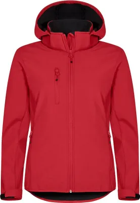 Immagine prodotto di Clique - Giacca softshell "Classic" da donna UB1097 (L) (Rosso)