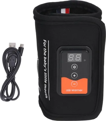 Image de Chauffe-biberon de lait Sac température constante Chauffage rapide USB - isolée bébé pour voiture à domicile