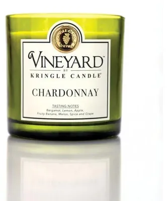 Produktbild von Kringle Candle VINEYARD Chardonnay, Duftkerze, 4 Dochte (737 g)