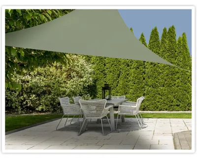 Produktbild von Schattentuch - dreieckig - 360 cm - grun
