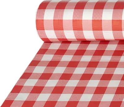 Produktbild von PAPSTAR Damast-Tischtuch "Vichy Karo" (B)1,0 x (L)50 m