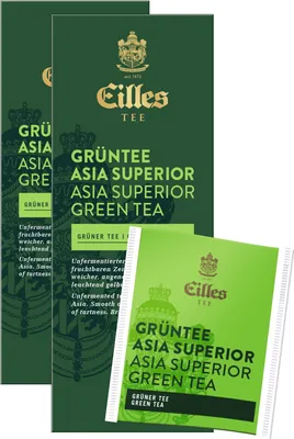 Produktbild von Teebeutel GRÜNTEE ASIA SUPERIOR von Eilles, Sparpack mit 2x25er Box